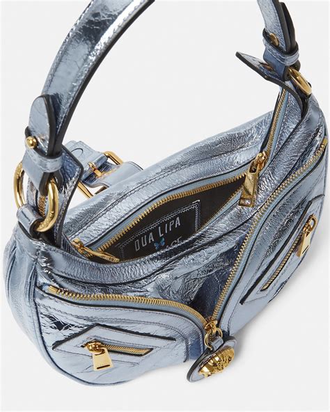 versace purse blue|Versace shoulder bag price.